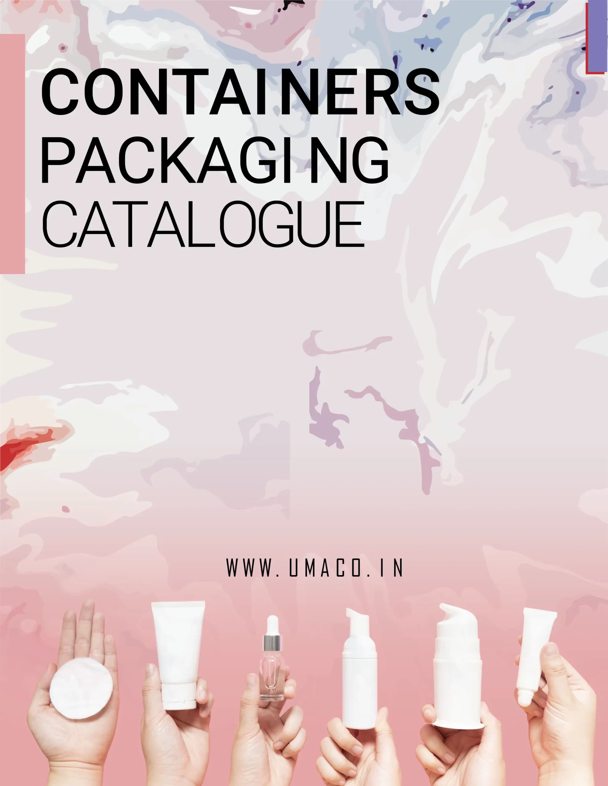 HD Containers packaging catalog cover