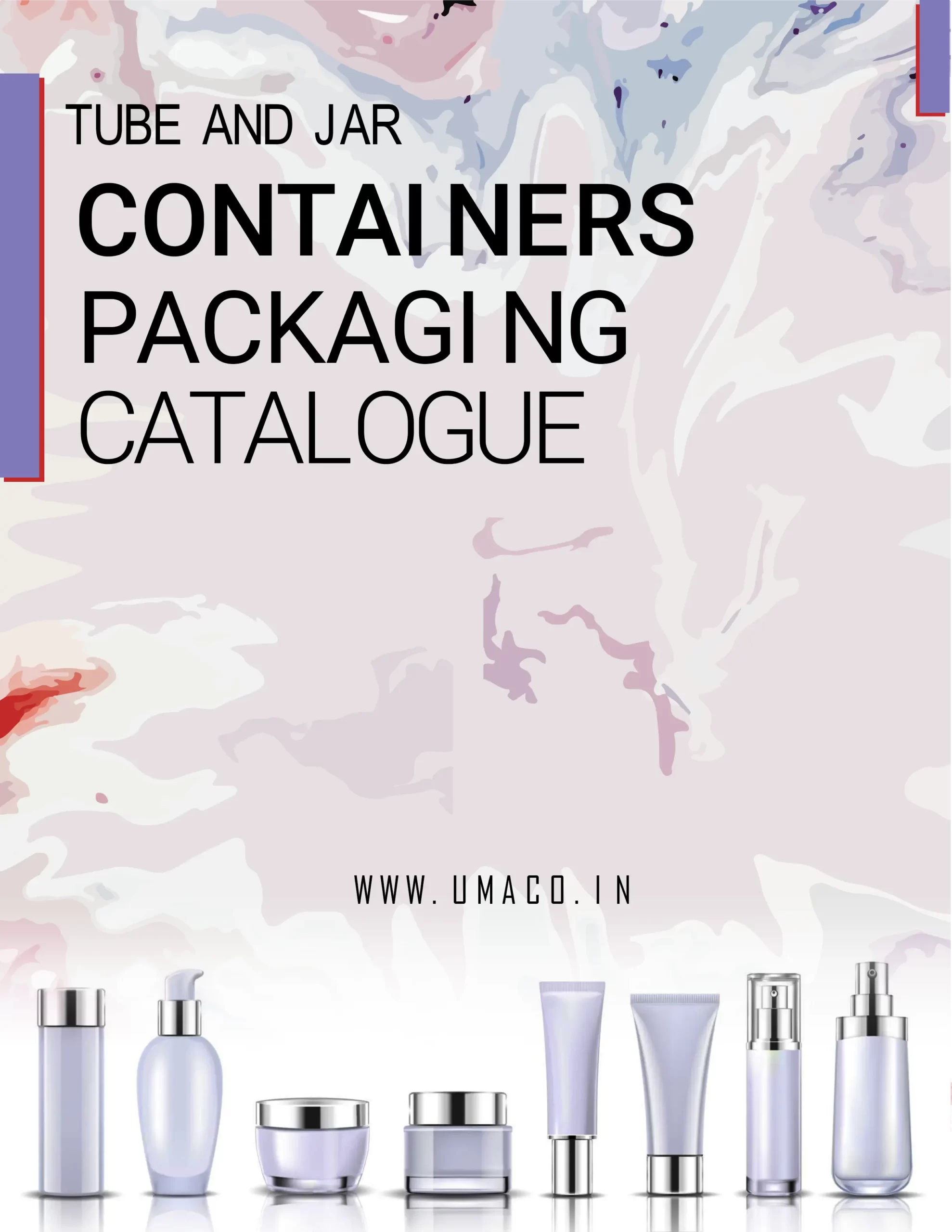 PET Containers packaging catalog cover