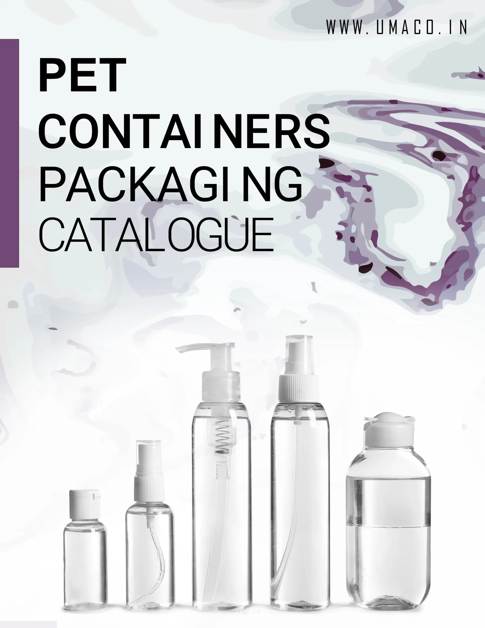 Tubes & Jars packaging catalog cover